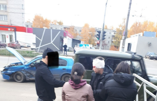 В Кирове на Московской произошло ДТП. Пострадал несовершеннолетний
