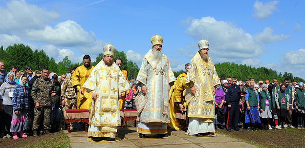В Великорецком прошли праздничные богослужения: собрались 60 тысяч паломников