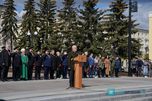 В Кирове прошёл торжественный парад в честь Дня Победы. Фото
