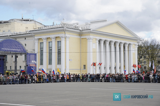 В Кирове прошёл торжественный парад в честь Дня Победы. Фото