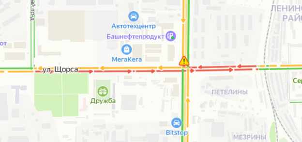 Утренние пробки 30 января: Ленина, Московская