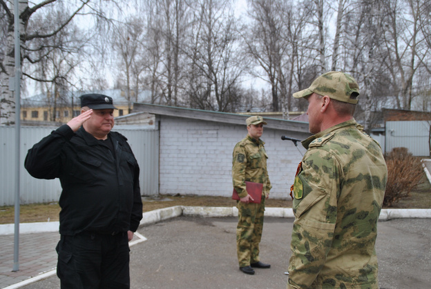 В Киров вернулись росгвардейцы, которые участвовали в военной спецоперации на Украине