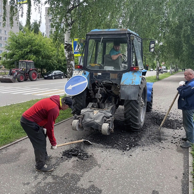 В Кирово-Чепецке до 15 июня заделают ямы на 730 квадратах дорог