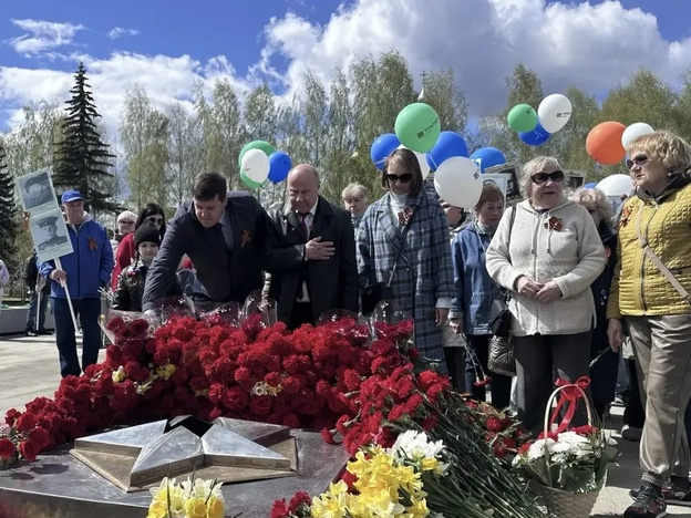 Сотрудники «Уралхима» отметили День Победы в Кирово-Чепецке