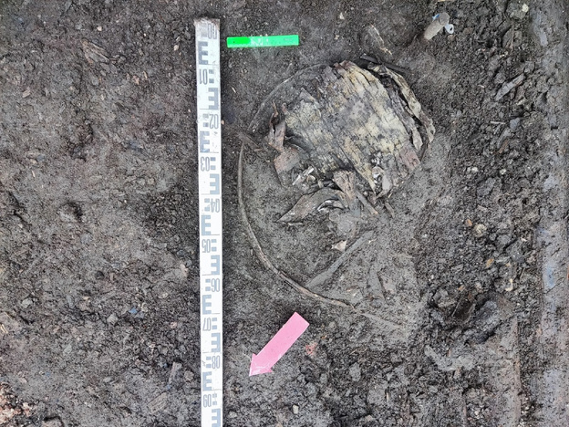 Археологи при раскопках Хлыновского кремля обнаружили древнюю обувь и посуду