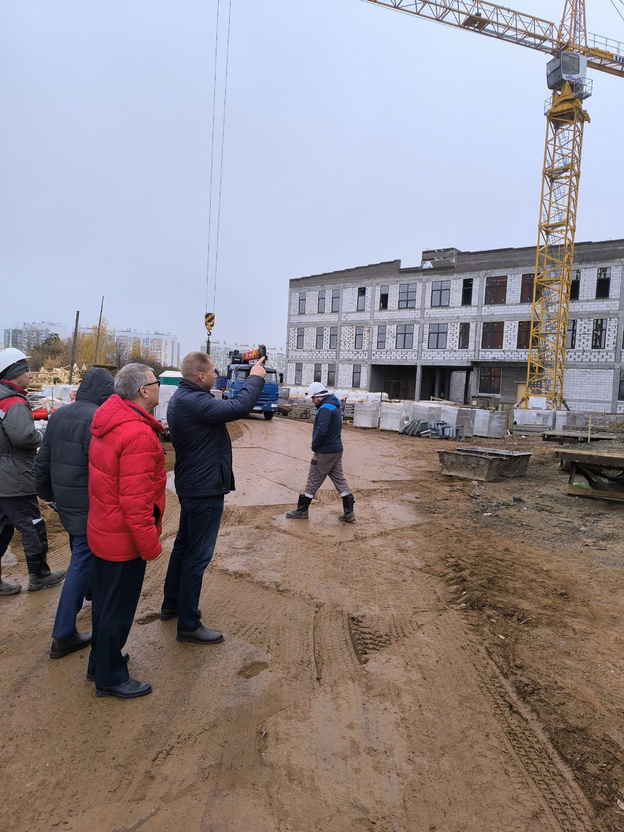 Школу и детский сад в слободе Курочкины сдадут в срок