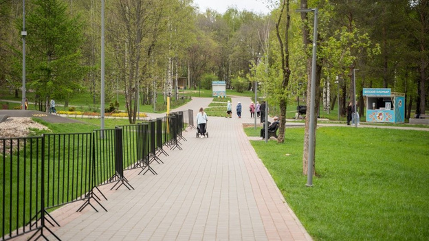 В парке имени Кирова отремонтируют освещение и очистят пруды
