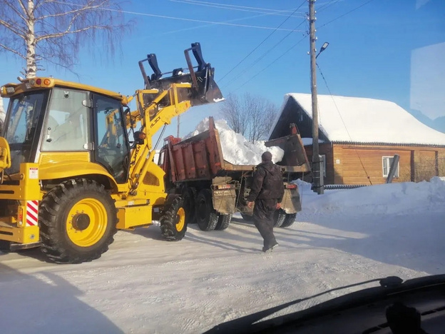 В Кирсе вывезли более чем вдвое больше снега, чем за всю прошлую зиму