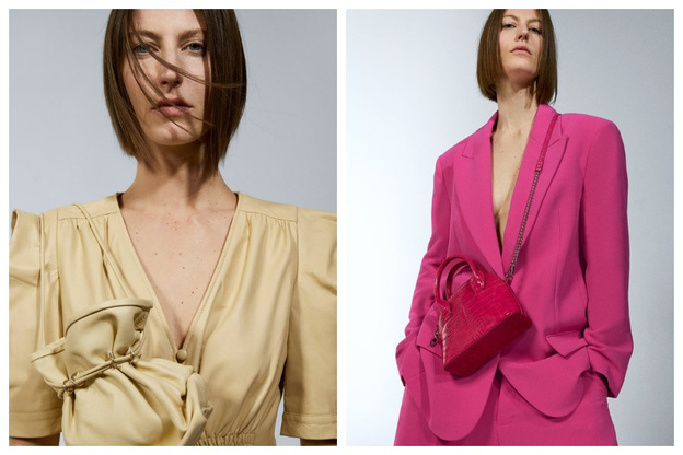 Микс тканей и классический синий: модный гардероб на весну-2020