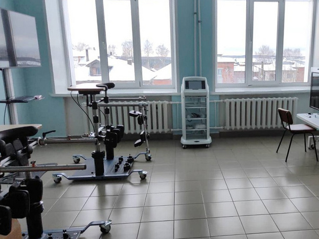 В Слободской ЦРБ установили новое оборудование для реабилитации тяжёлых пациентов