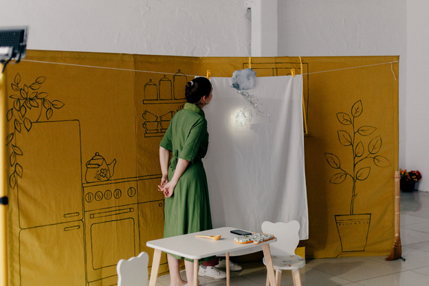 Место, где прячется душа. Фоторепортаж с детского спектакля в «Джемсити»