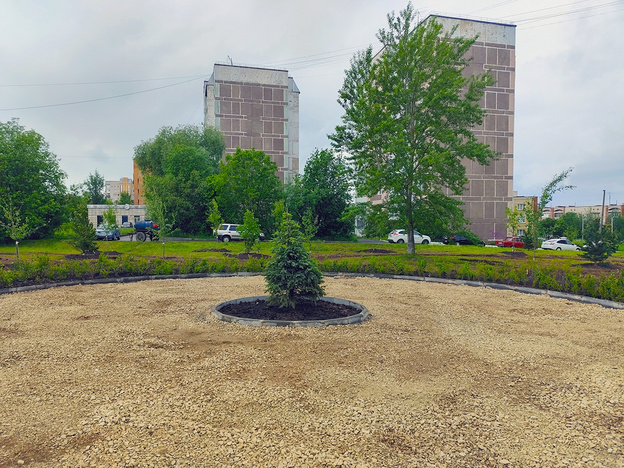 В Кирово-Чепецке на месте пустыря обустраивают сквер