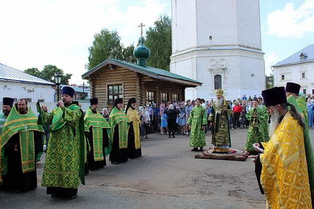 Паломники Великорецкого крестного хода вернулись в Киров