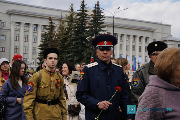 В Кирове прошёл торжественный парад в честь Дня Победы. Фото