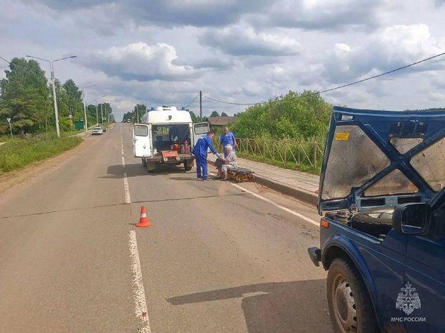 В Кировской области Пенсионеров зажало в «Ниве» после ДТП