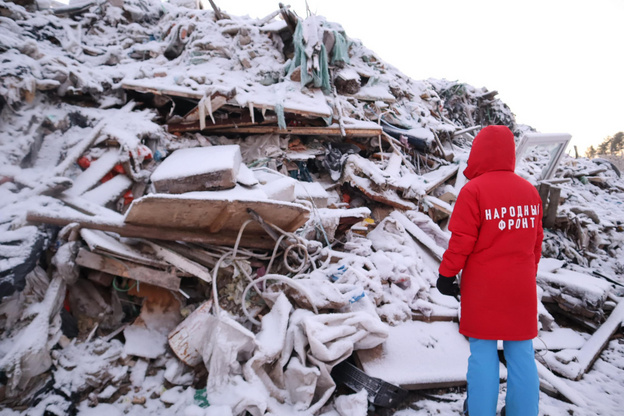 В Юрьянском районе на закрытый мусорный полигон свозят отходы