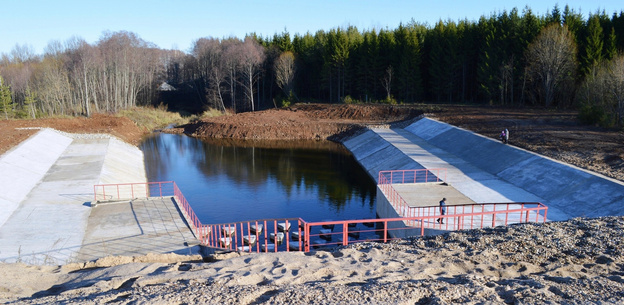 В Яранском районе отремонтировали гидроузел Шошминского водохранилища