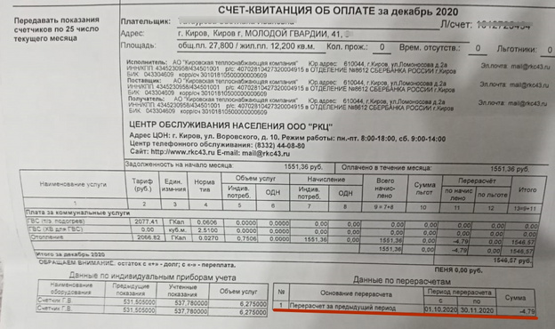 Кировчане, замерзавшие в своих квартирах два месяца, получили перерасчёт за отопление менее 5 рублей