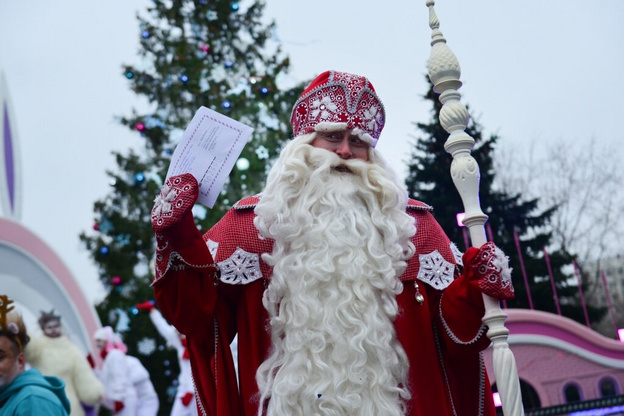Как выглядит российский Дед Мороз. Фото
