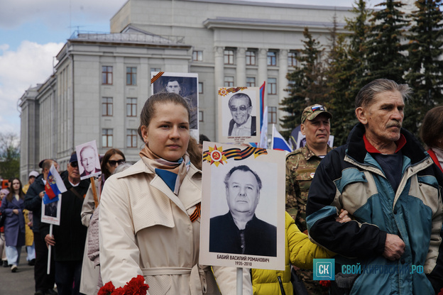 В Кирове прошёл торжественный парад в честь Дня Победы. Фото