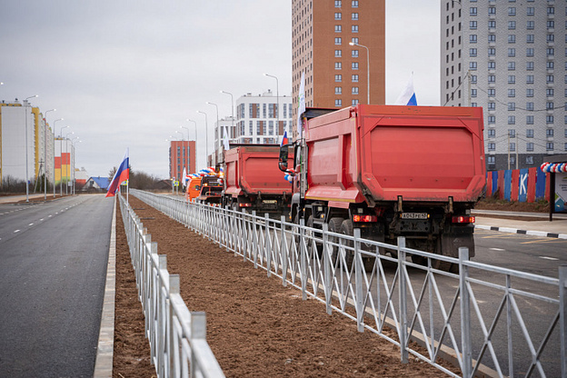 Открыто движение по новому участку на улице Анжелия Михеева