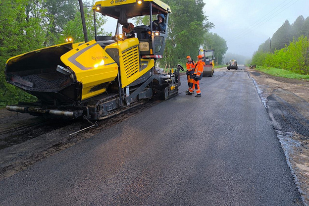 В Кирово-Чепецком районе в июле закончат ремонтировать дорогу в Ардаши