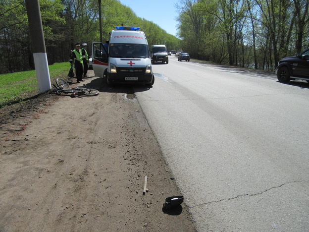 В Кирове водитель сбил велосипедиста и скрылся с места ДТП