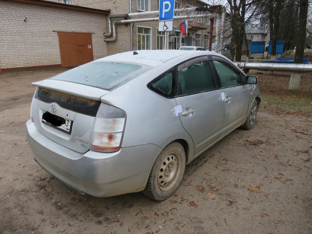 У жителя Кикнура конфисковали «Тойоту»