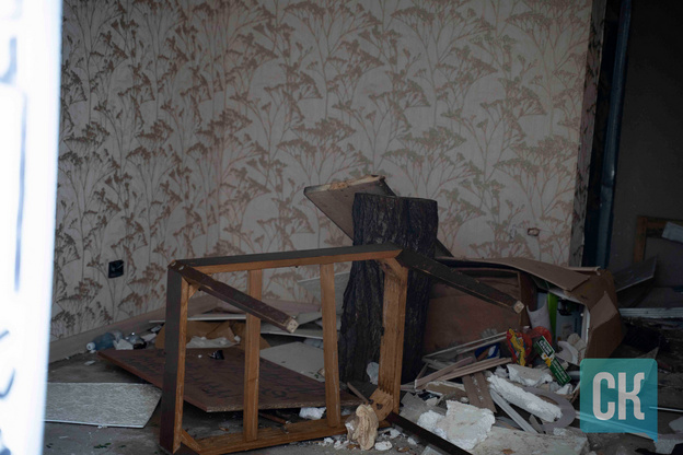 Фоторепортаж с места пожара на Володарского, 72а: что это был за дом и что от него осталось