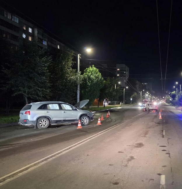 В Кирове в ДТП пострадали три пассажира
