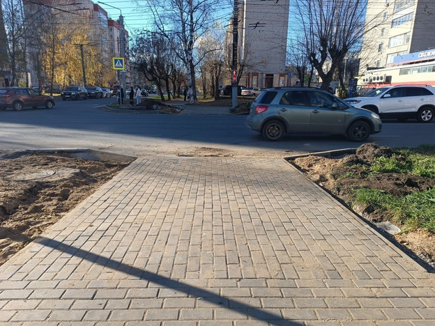 На перекрёстке Ленина и Милицейской перенесли пешеходный переход