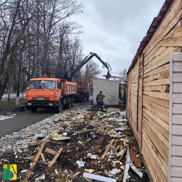 В центре Белой Холуницы начали масштабное благоустройство