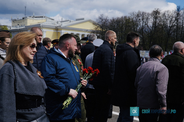 В Кирове прошёл торжественный парад в честь Дня Победы. Фото