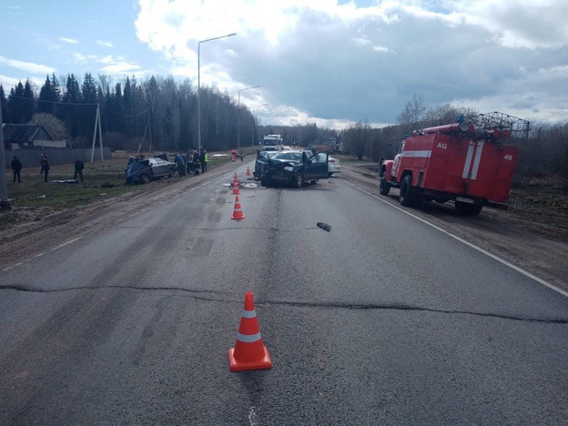 В Слободском районе на федеральной трассе произошло массовое ДТП. Один человек погиб