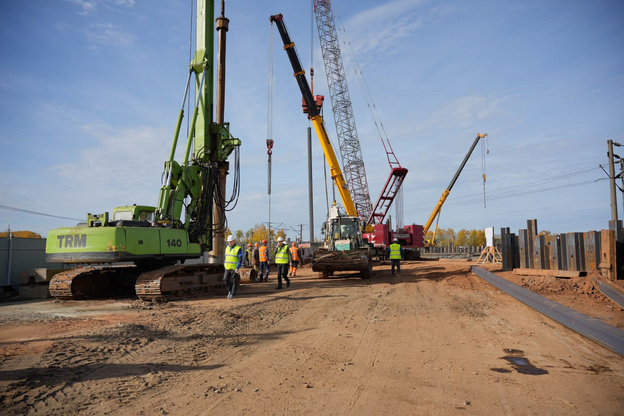 Александр Соколов побывал на месте строительства тоннеля