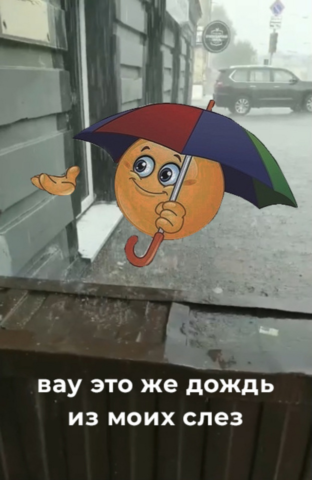 Реки слёз: мемы про «любимые» лужи кировчан