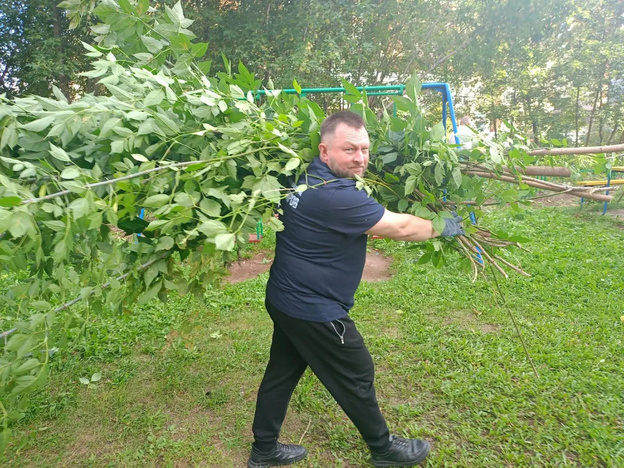 В Кирове начали подготовку территории у реки Хлыновки