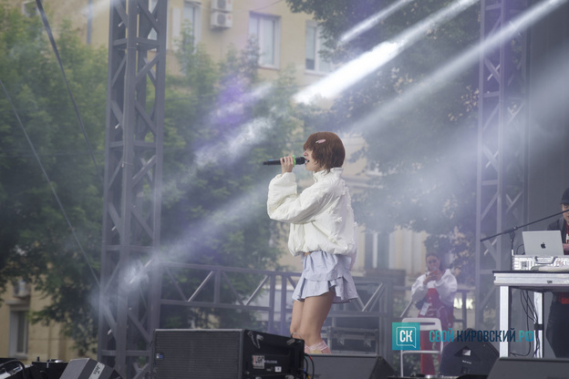 Cream Soda выступила на Дне молодёжи в Кирове