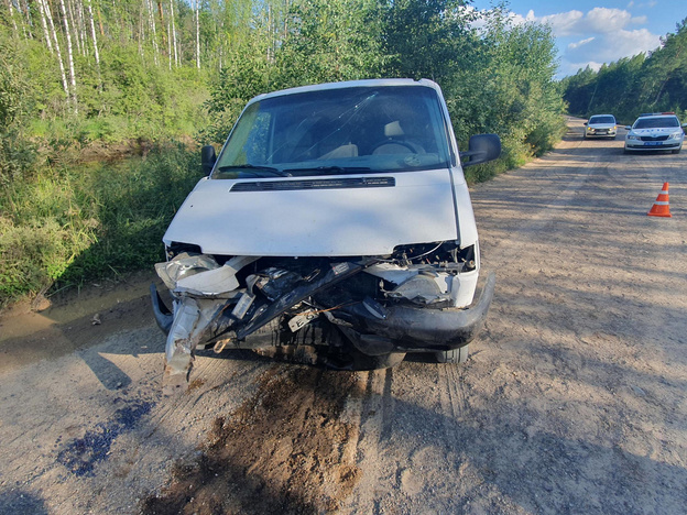 В Нагорском районе столкнулись Volkswagen и ВАЗ