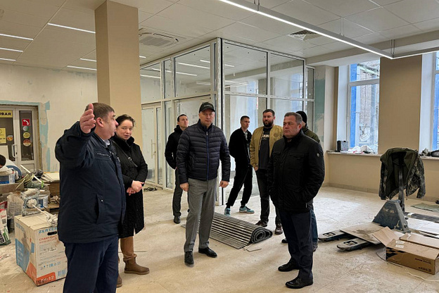 В здании кировского автовокзала завершают первый этап ремонта