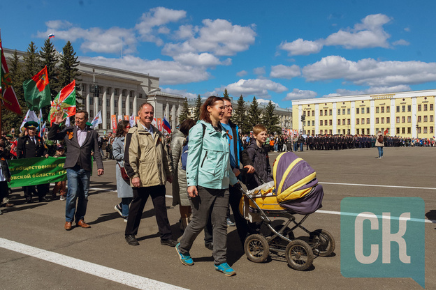 Бессмертный полк в Кирове 2025. Фоторепортаж