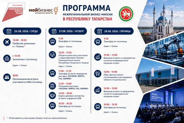 Бизнес-миссия в Республику Татарстан: откройте новые горизонты для вашего бизнеса