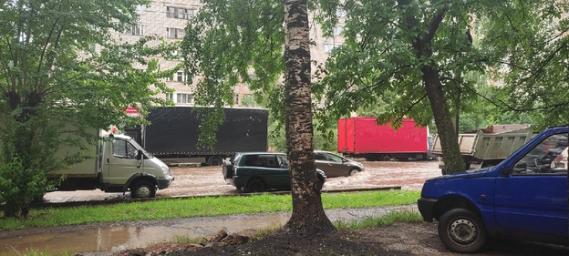 Последствия ливня 19 июля в Кирове. Фото и видео