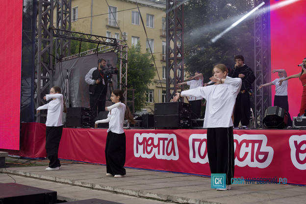 Cream Soda выступила на Дне молодёжи в Кирове