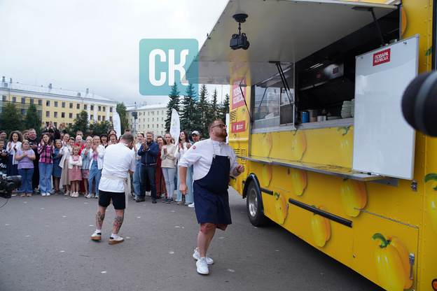 Эксклюзивный фоторепортаж из закулисья съёмок передачи «Повара на колёсах» в Кирове