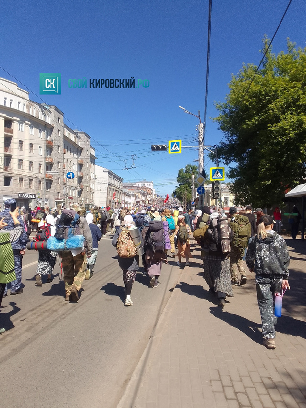 Из Кирова в Великорецкий крестный ход отправились более 30 тысяч человек