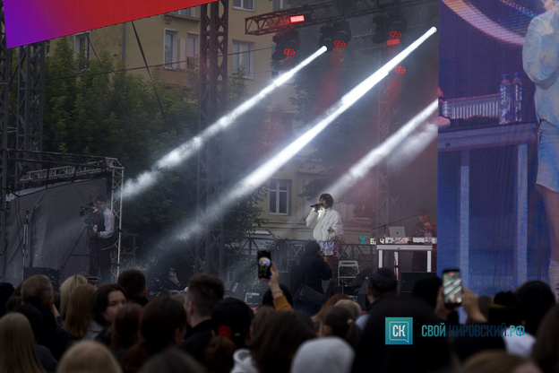 Cream Soda выступила на Дне молодёжи в Кирове