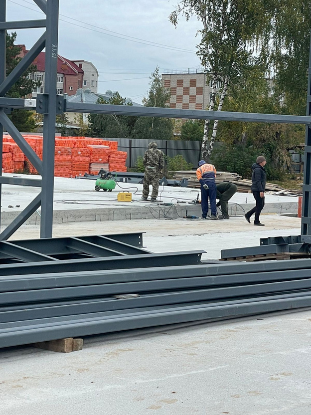 В Вятских Полянах строят модульный бассейн