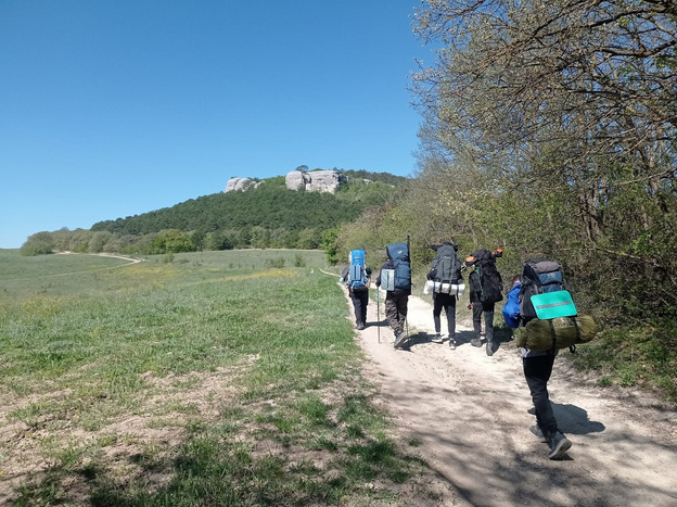 Кировские школьники прошли 100 км по Крыму