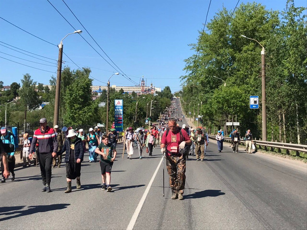 Великорецкий крестный ход вернулся в Киров. Впечатления, фото и видео паломников и тех, кто их встречал